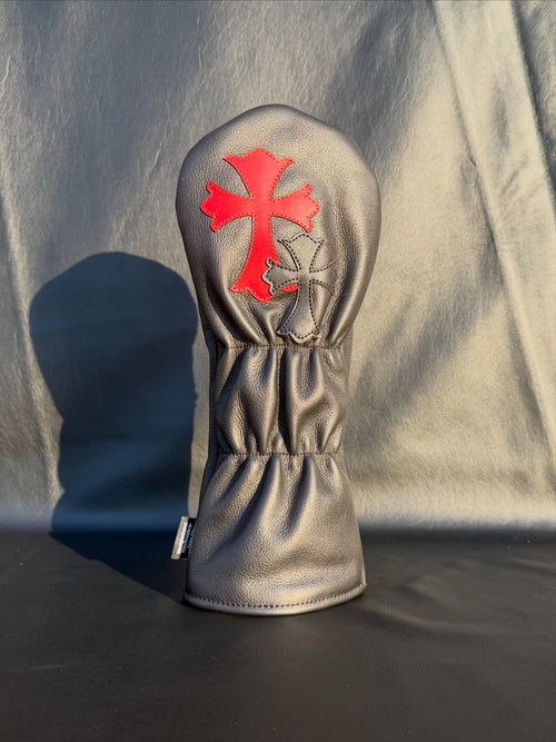 Crimson Cross Driver Headcover