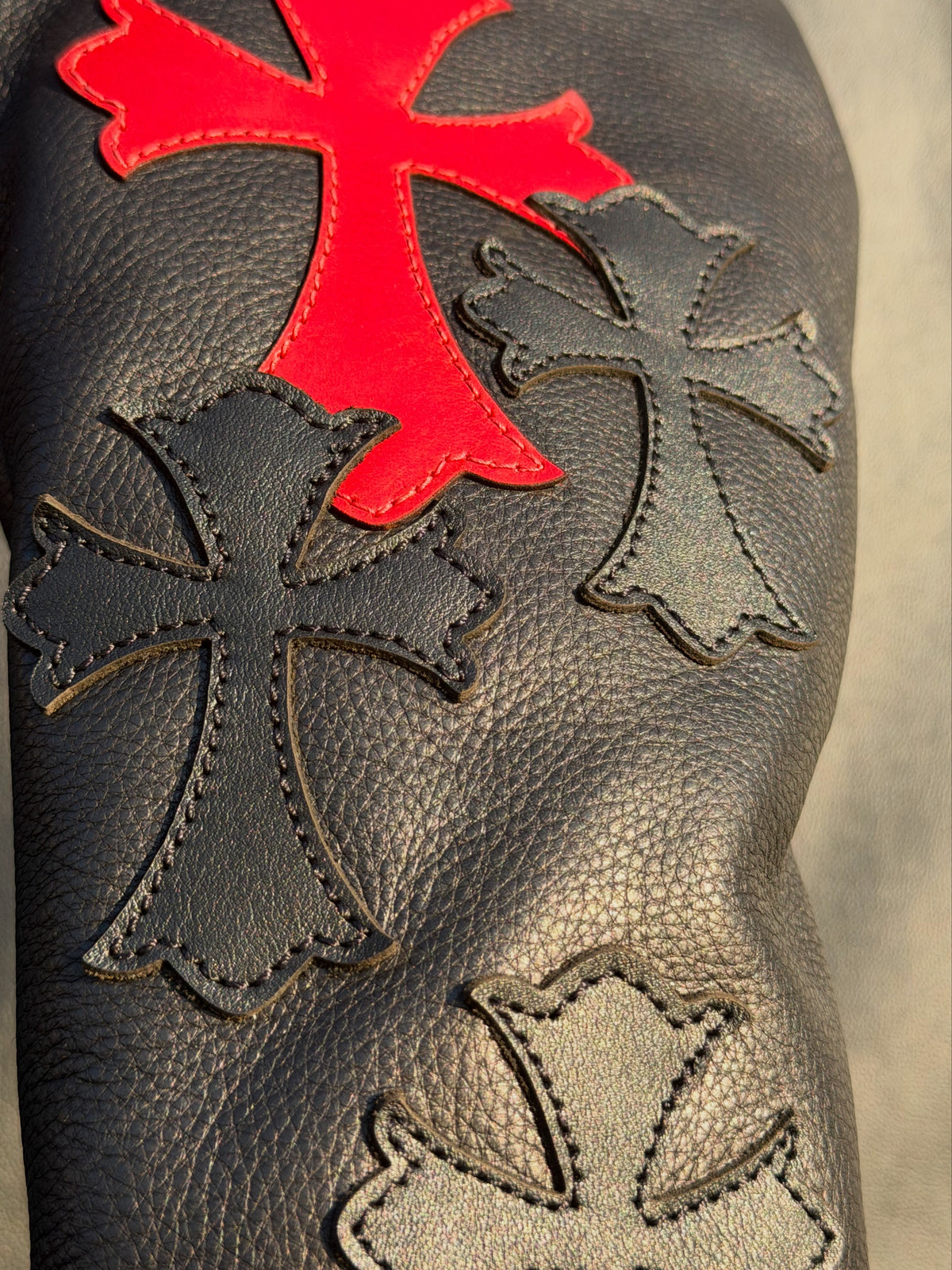 Crimson Cross Driver Headcover