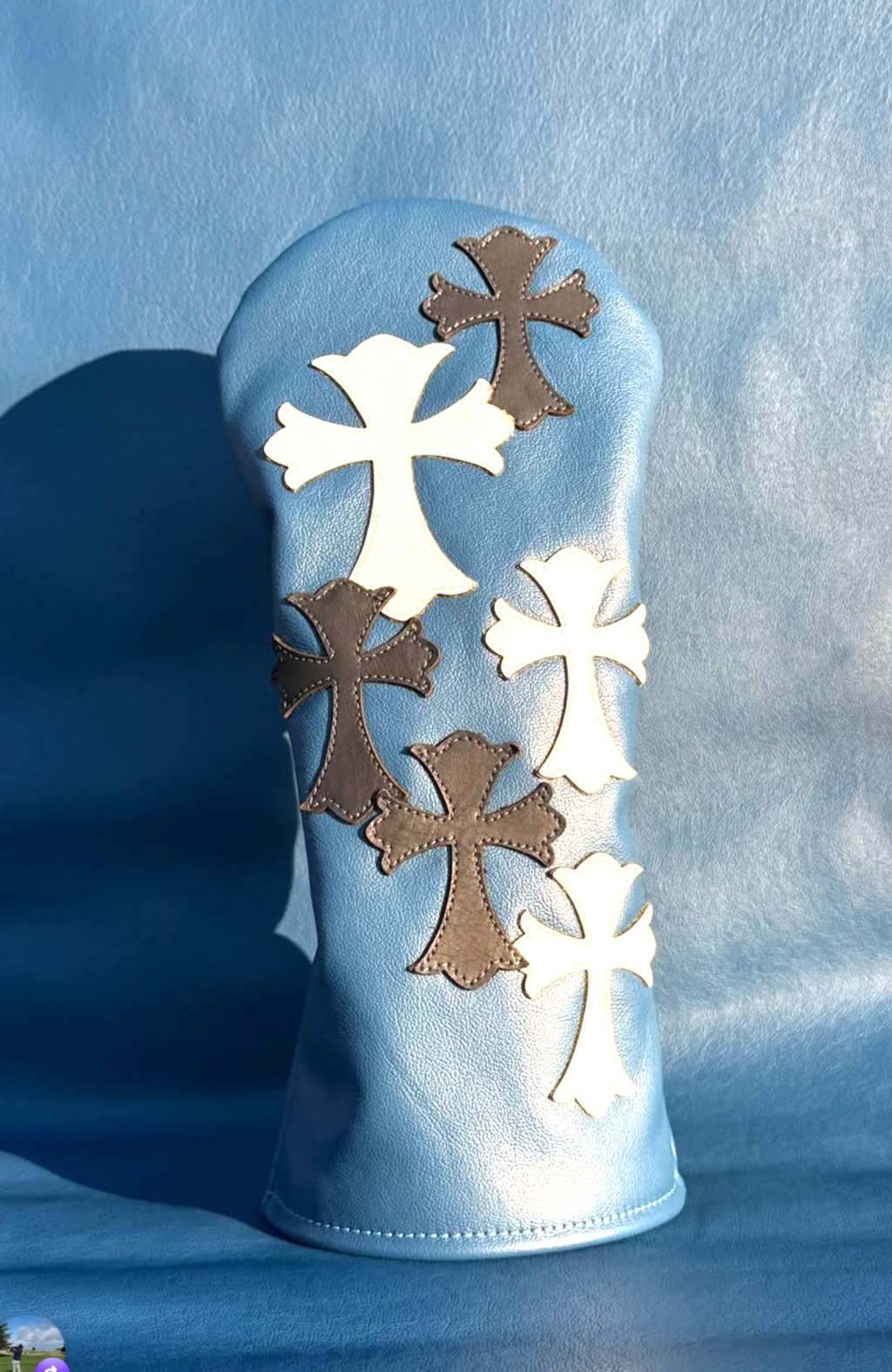 Sapphire Cross Driver Headcover