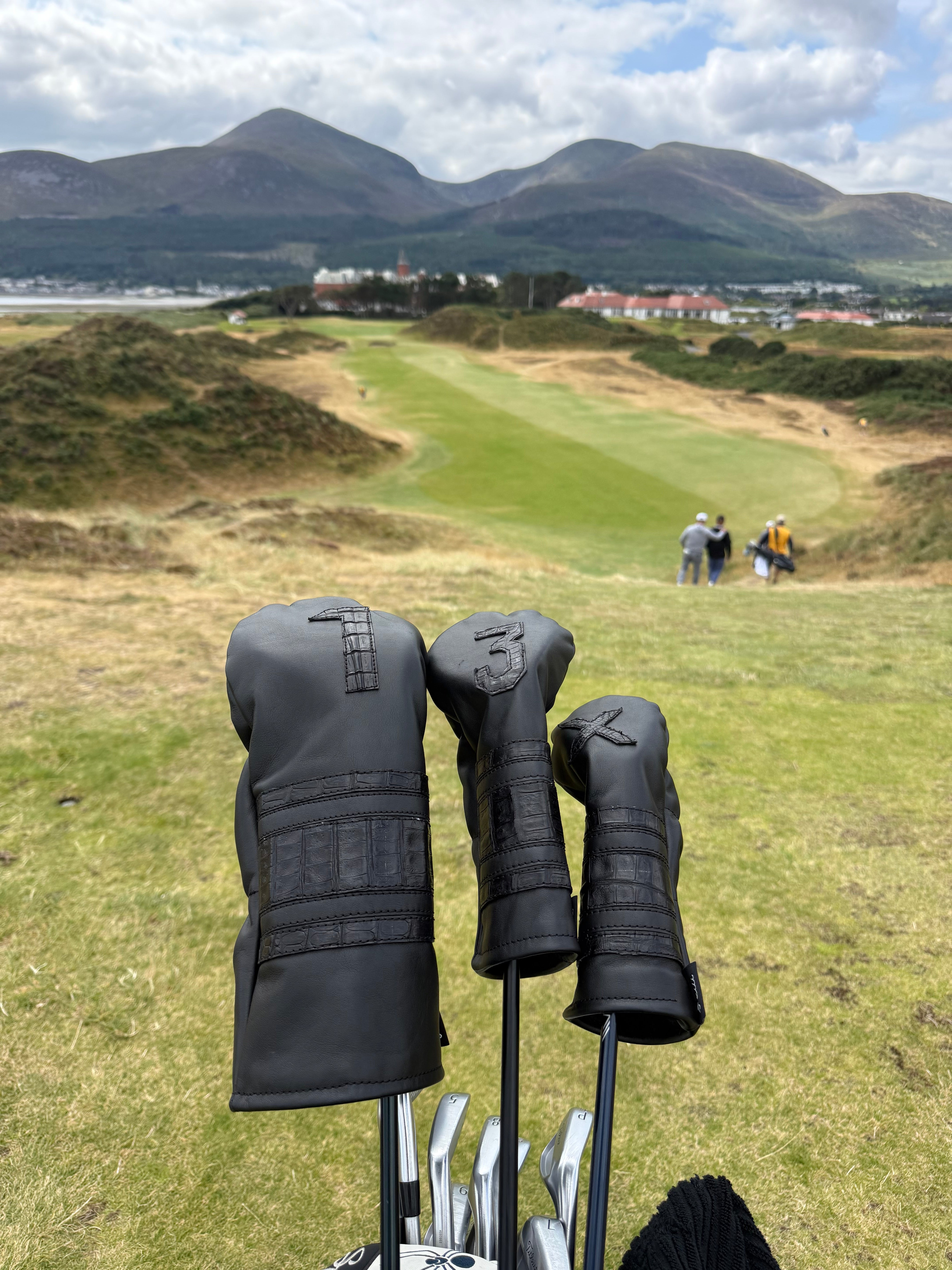 Custom Pelli headcover, one-of-one design