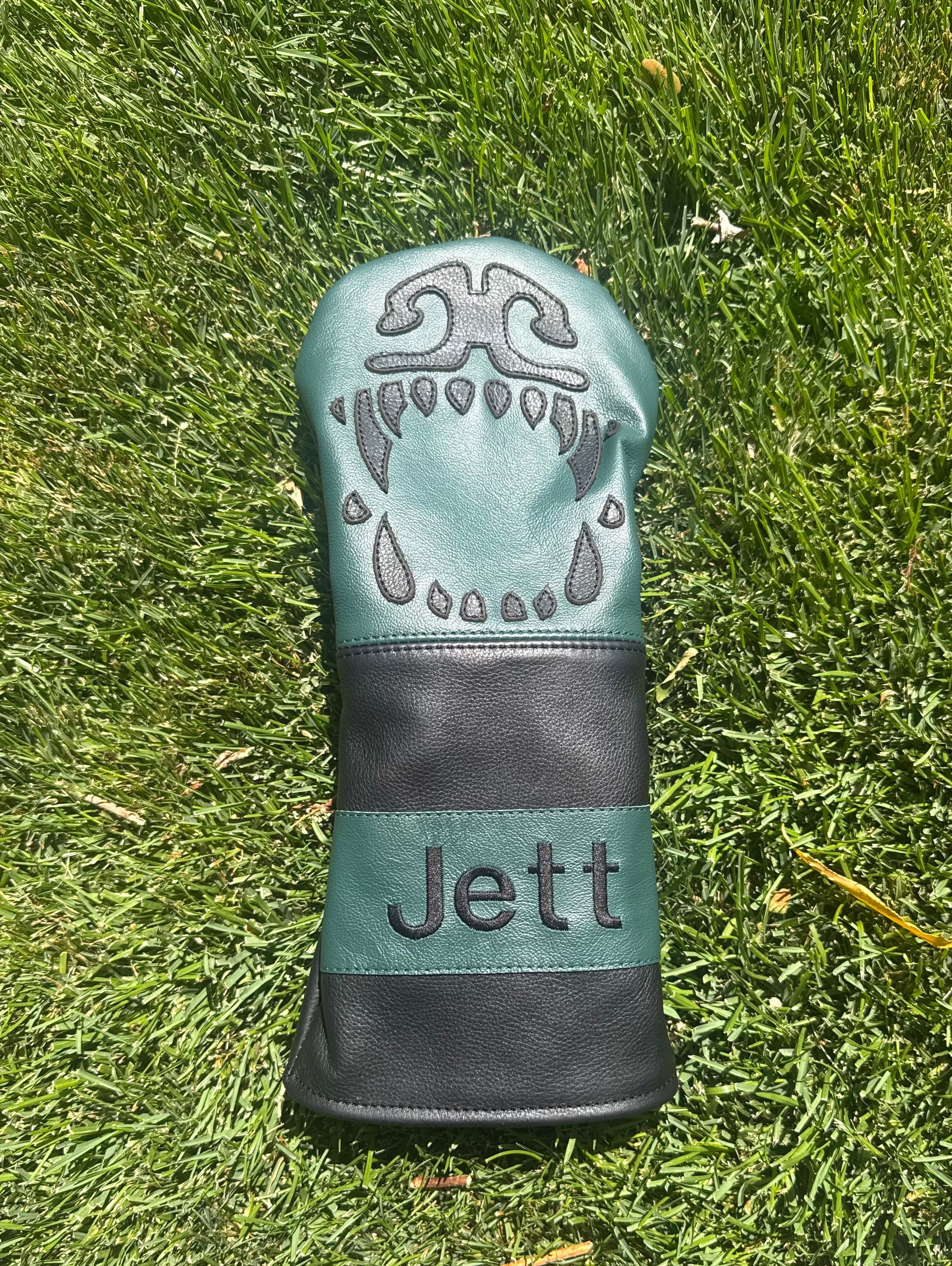 Custom Pelli headcover, one-of-one design